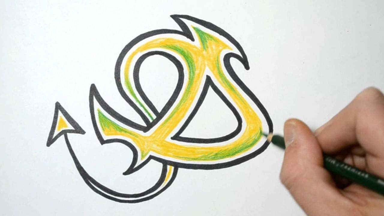 How to Write Graffiti Letters - D