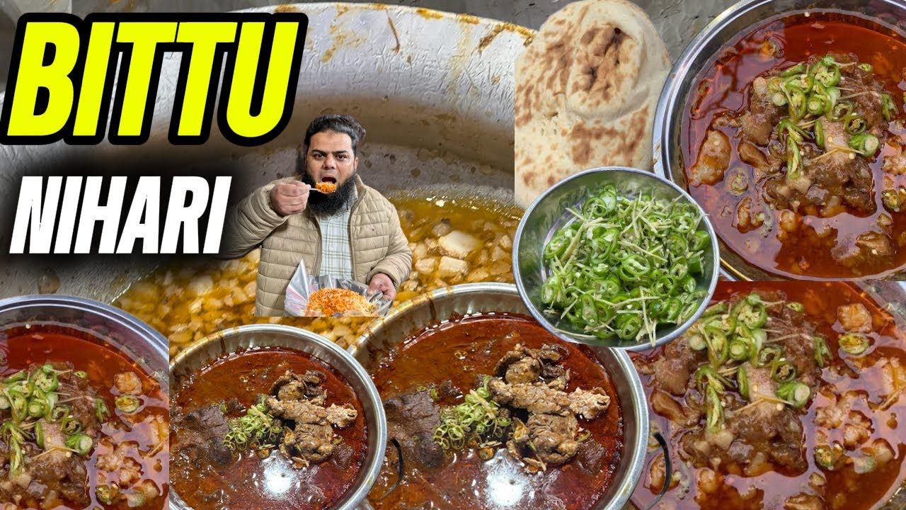 बिट्टू निहारी दिल्ली | बिट्टू NAHARI DELHI | DESI GHEE NAHARI DELHISTREET FOOD INDIA🤤