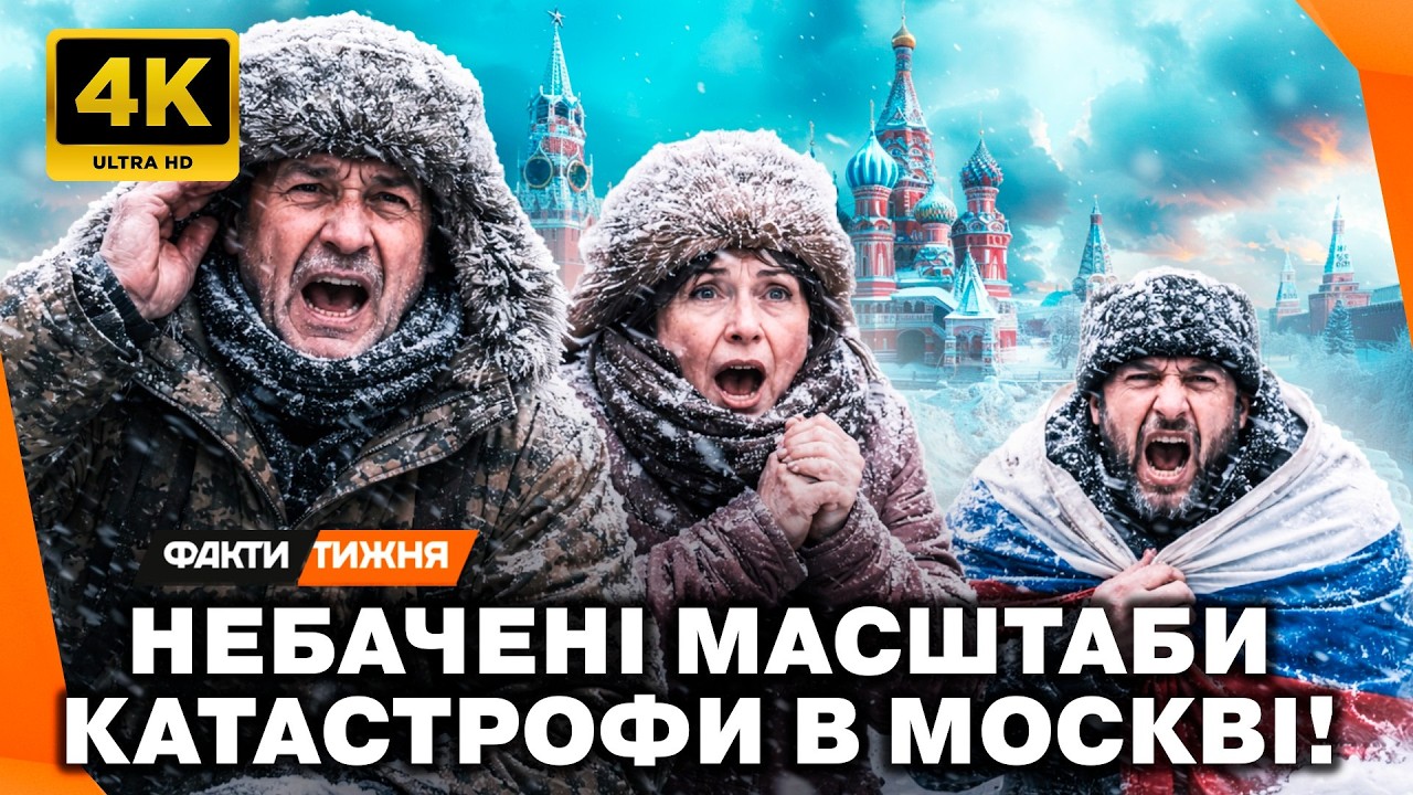ЗИМА КАРАЄ РОСІЯН! Москва БУКВАЛЬНО ЙДЕ ПІД ЛІД! Як РОСІЯНИ ПРОГРАЮТЬ ВІЙНУ СТИХІЇ!