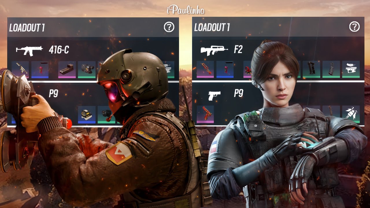 LOADOUTS: JÄGER E TWITCH - RAINBOW SIX MOBILE