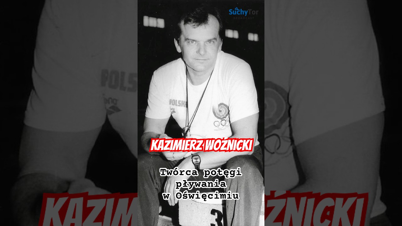 Kazimierz Woźnicki – trener, który zmienił oblicze oświęcimskiego sportu #pływanie #sport #oświęcim