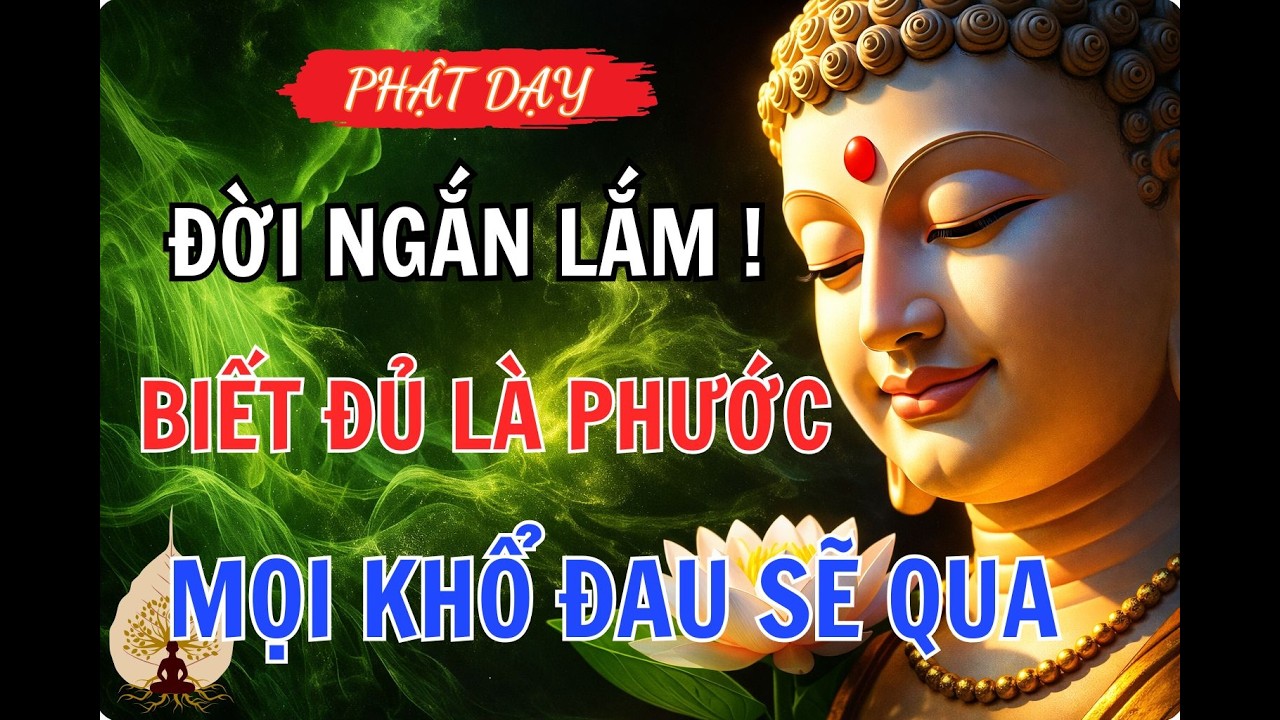 Đời Người Ngắn Lắm, Sống Biết Đủ – Lời Phật Dạy Giúp Ta Vượt Qua Mọi Khổ Đau | CHÁNH PHÁP AN NHIÊN