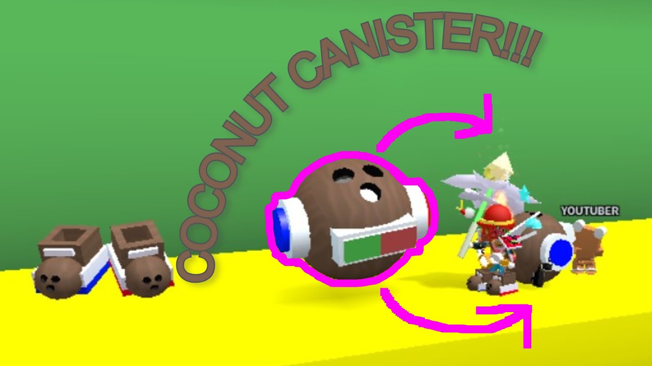 I FINALLY GOT THE COCONUT CANISTER!!! (Bee Swarm Simulator)