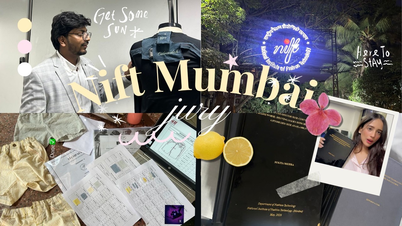 Nift final jury | Graduation Project #nift #nift2026 #niftpreparation #niftmumbai