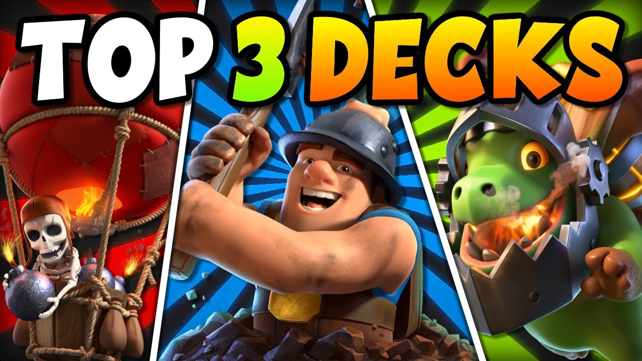 TOP 3 DECKS TO BEAT *ARENAS 12 - 14* w/ DETAILED BREAKDOWNS!