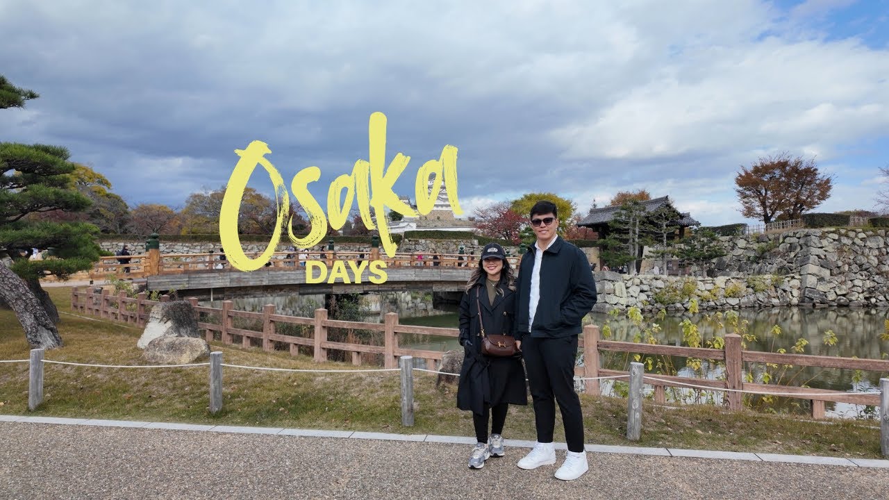 Osaka Travel Vlog| Tendon Makino, Cremia, Nissin Cup Noodles Museum, Osaka Castle🤰#Osaka #osakaeats 