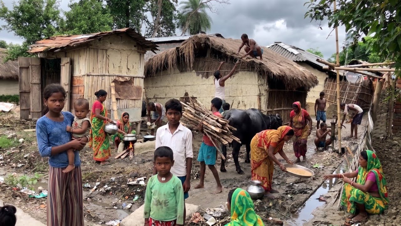 Inside Bihar's Village Life 🇮🇳 | Poverty, Farming & Daily Struggles