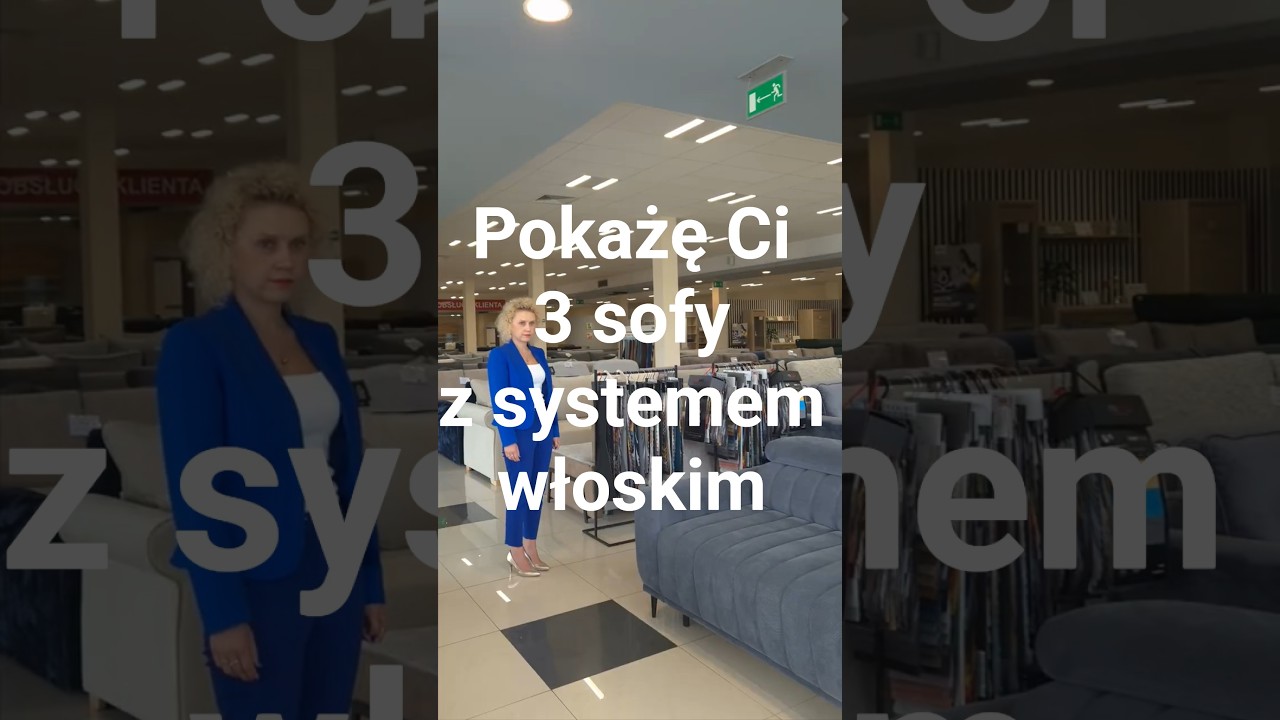 Poznaj trzy sofy z systemem włoskim 