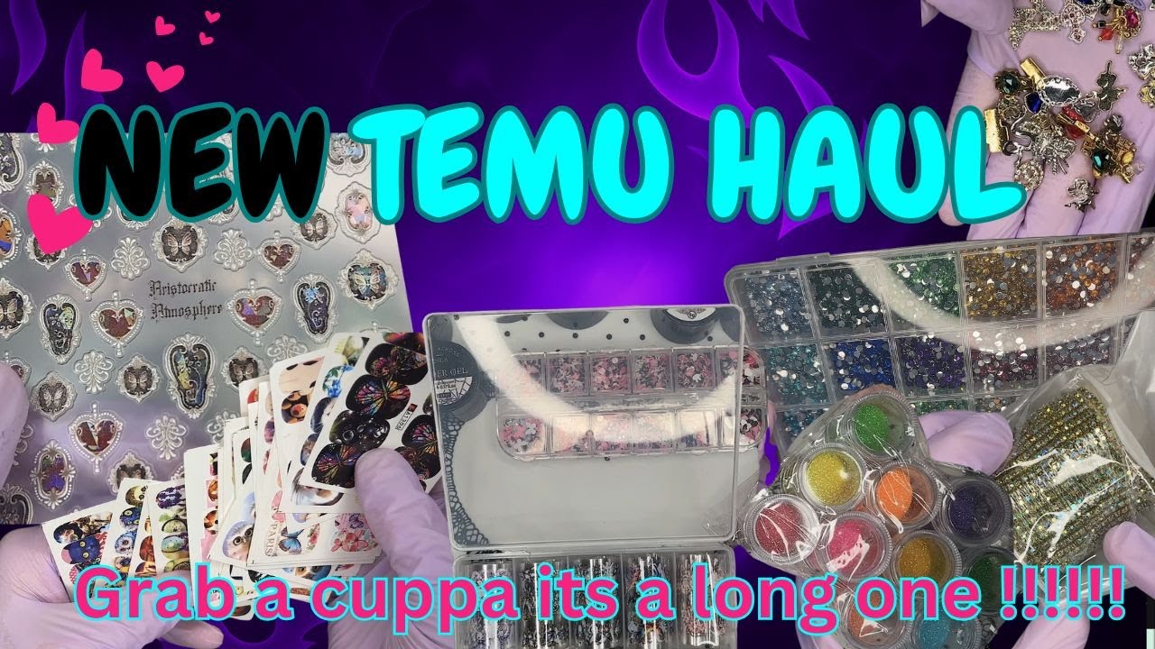 TEMU Nail Haul APRIL 2025! 😍 Must-Have Nail Finds! 💅✨#temu #temuhaul #temufinds