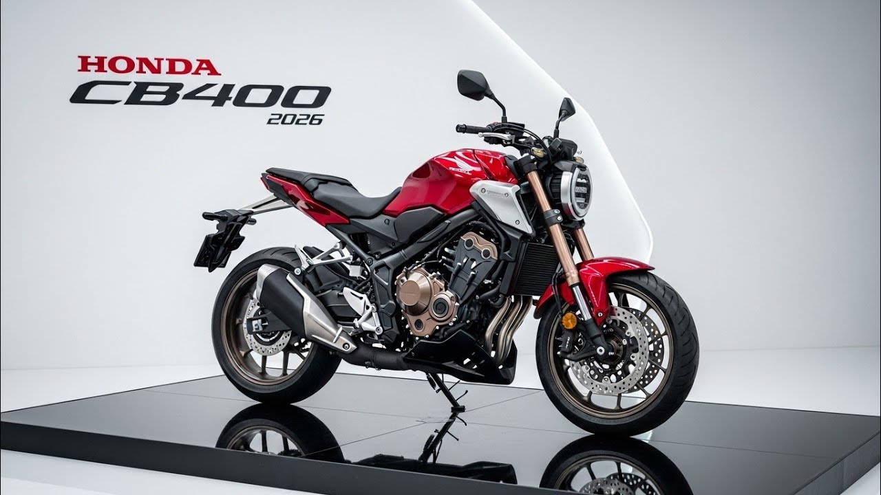 2026 Honda CB400 FINALLY Revealed – The Perfect Everyday Naked Bike?