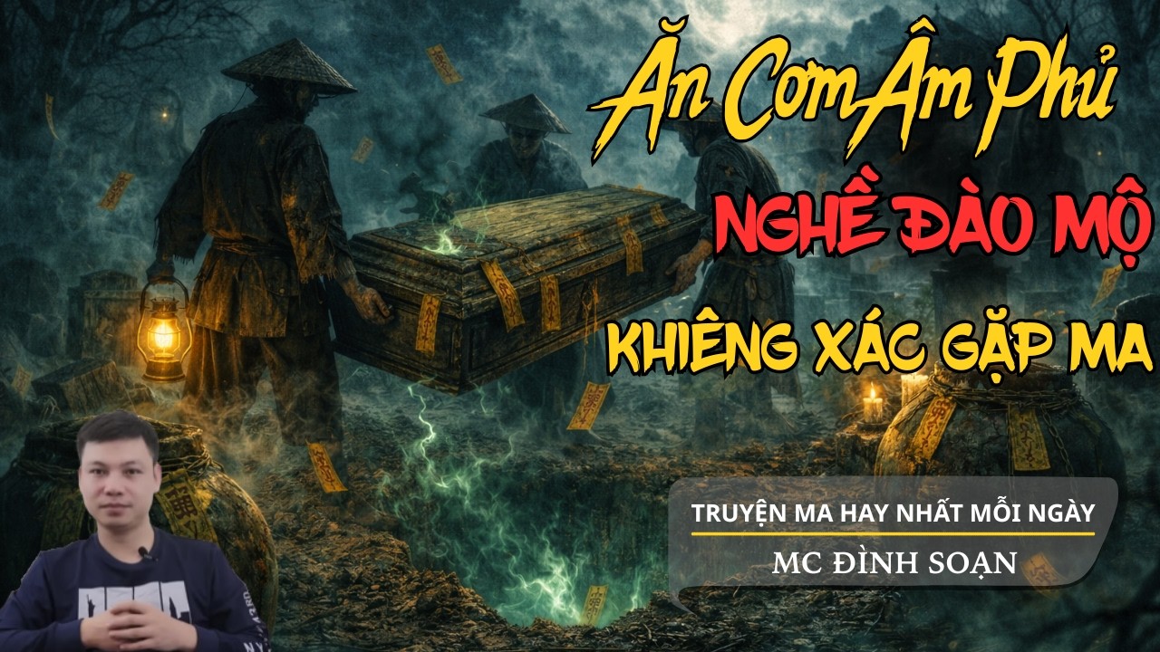 Truyện Ma Đình Soạn - ĂN CƠM ÂM PHỦ NGHỀ ĐÀO MỘ | Khiêng Xác Gặp Qủy- Chuyện Ma Kinh Dị