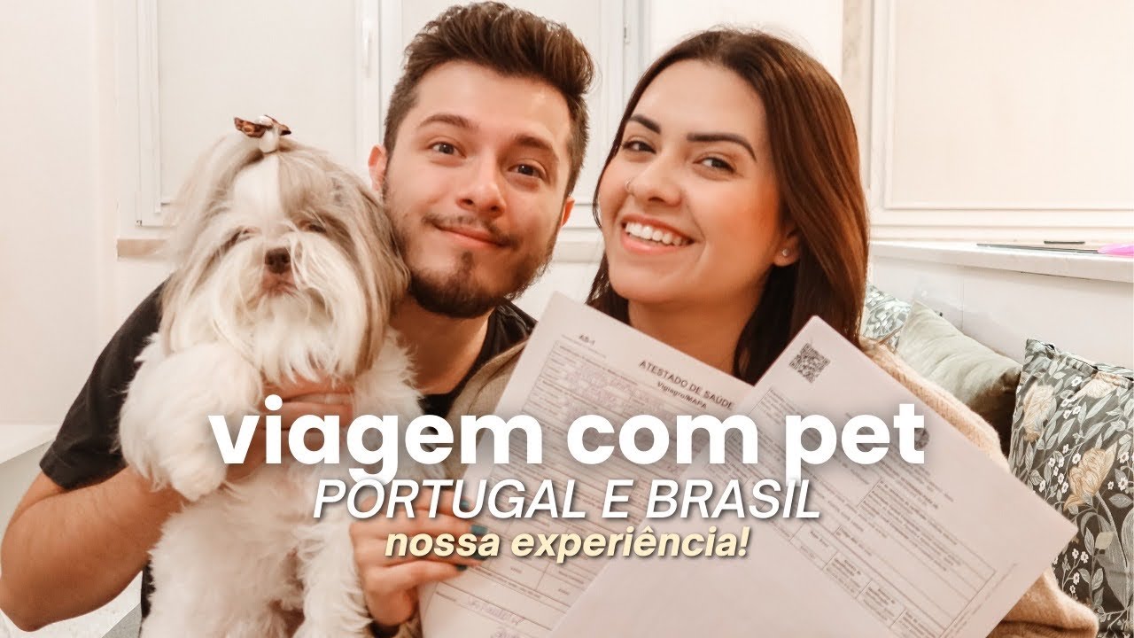 COMO VIAJAR COM SEU ANIMAL DE PORTUGAL PARA O BRASIL | 2023