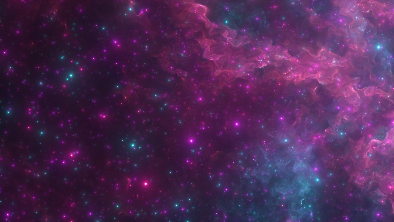 Classic Galaxy Space Wallpaper Motion Blue Pink Background Screen 4K UHD