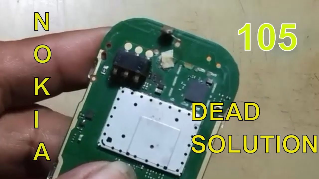 NOKIA 105 RM1134 DEAD SOLUTION