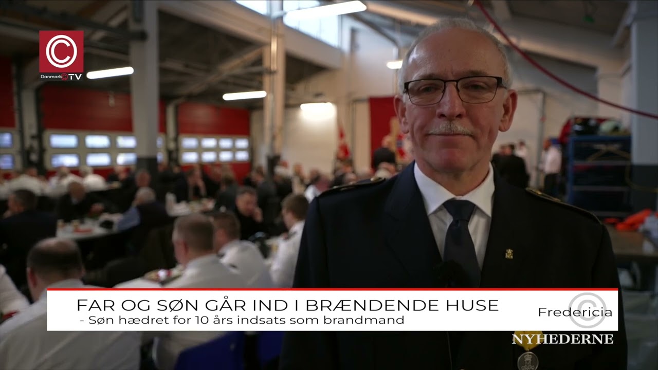Far og s&oslash;n deler lidenskab; de er begge to brandm&aelig;nd