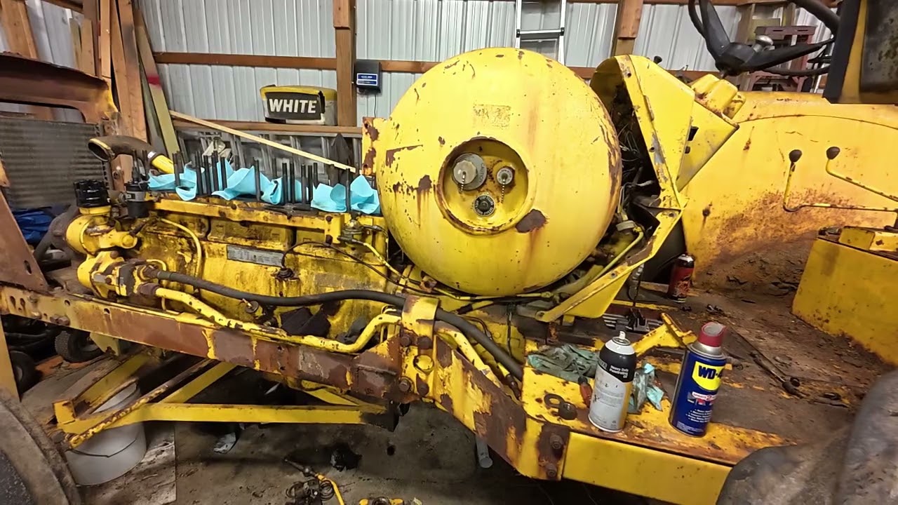 More Work On The MM G1000 Wheatland Freeing Up The Shifter Rails