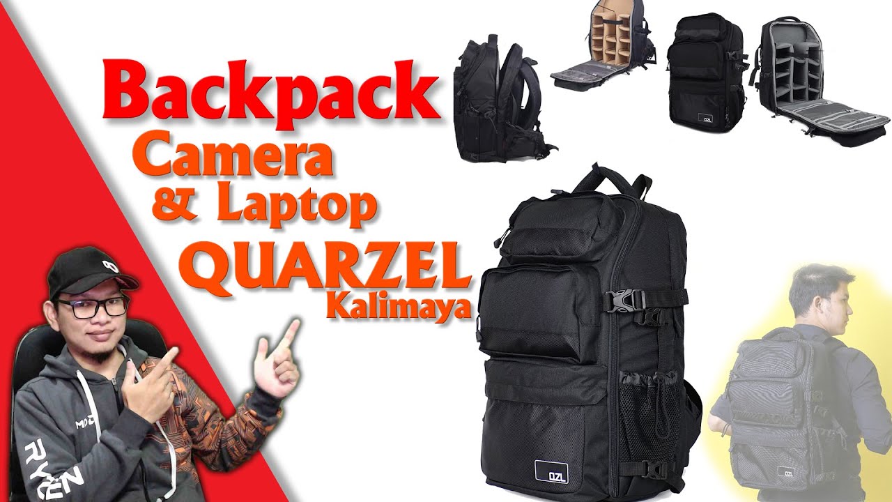 Tas Ransel Kamera Murmer Buat Travelling | QUARZEL KALIMAYA