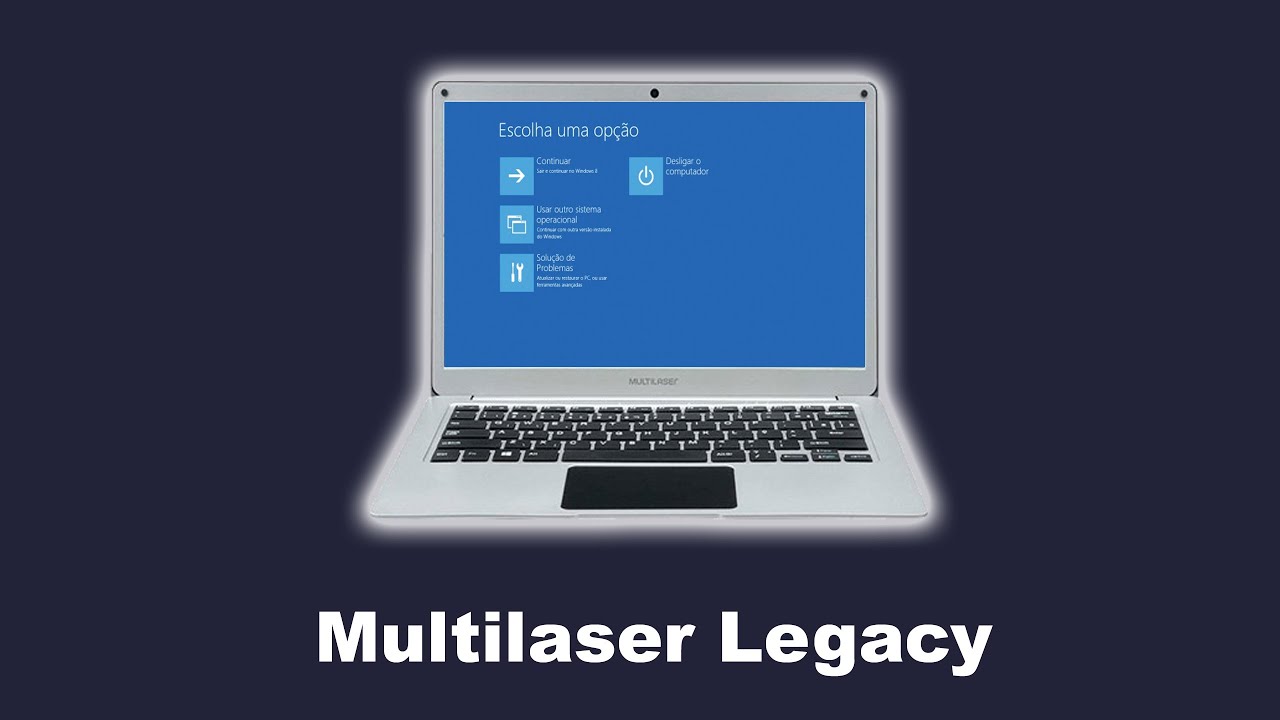 Restaurar e formatar Notebook Multilaser Legacy