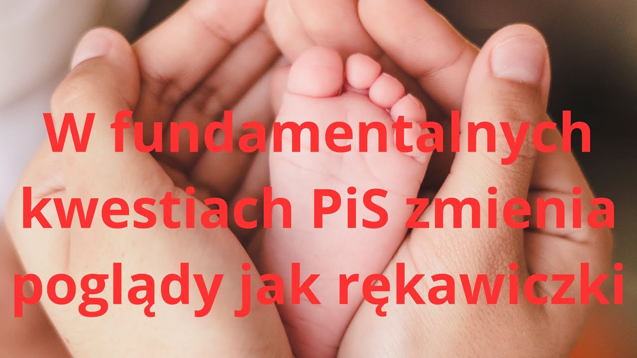 In vitro: kompromitacja PiS - poglądy zmieniają jak rękawiczki