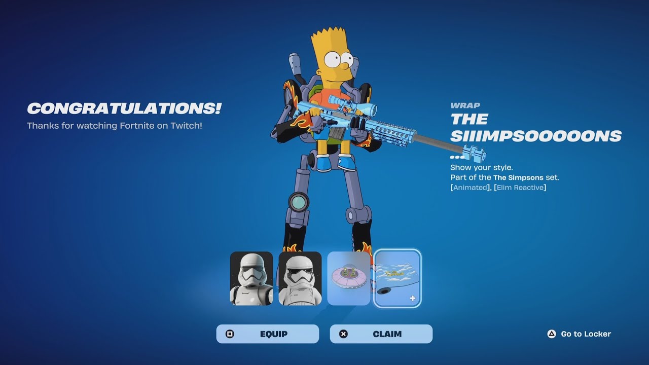 [TODAY ONLY] Get This FREE Simpsons Reward in Fortnite (Limited-Time Reward)