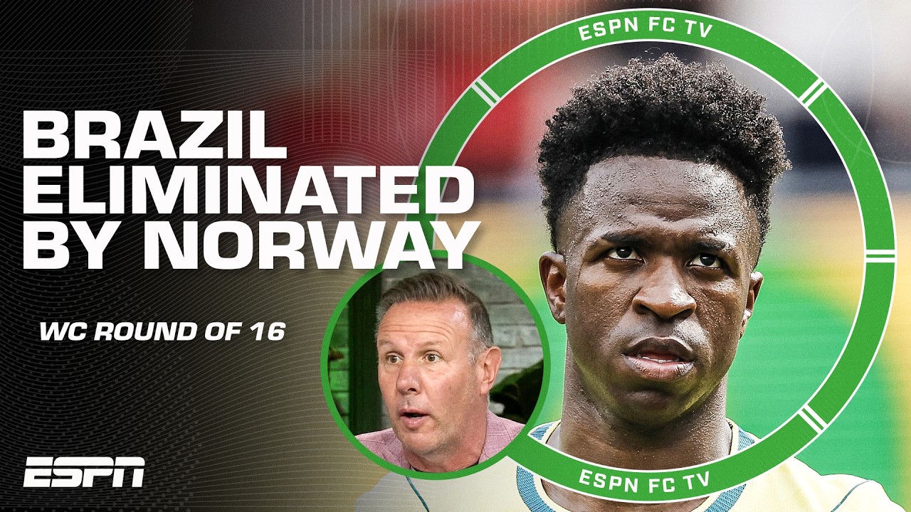 &lsquo;BRAZIL WERE BORING!&rsquo; 😳 FULL REACTION to Norway ELIMINATING Brazil from 2026 World Cup | ESPN FC