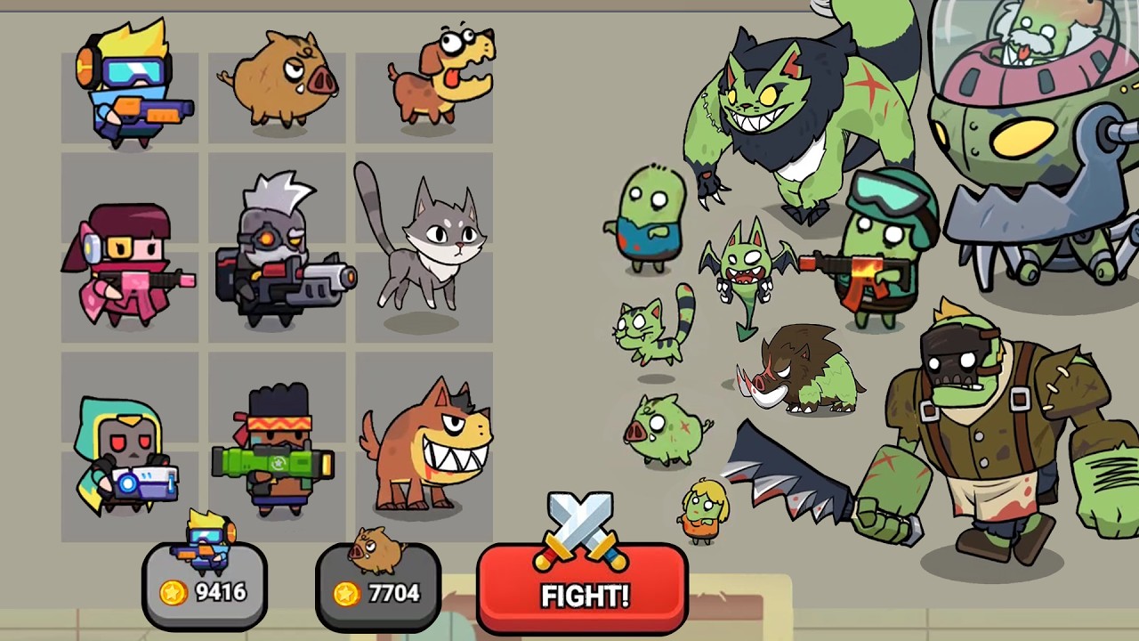 MERGE MECH vs. ZOMBIE BRAWL - Merge Master Animal Evolution, New Episode!