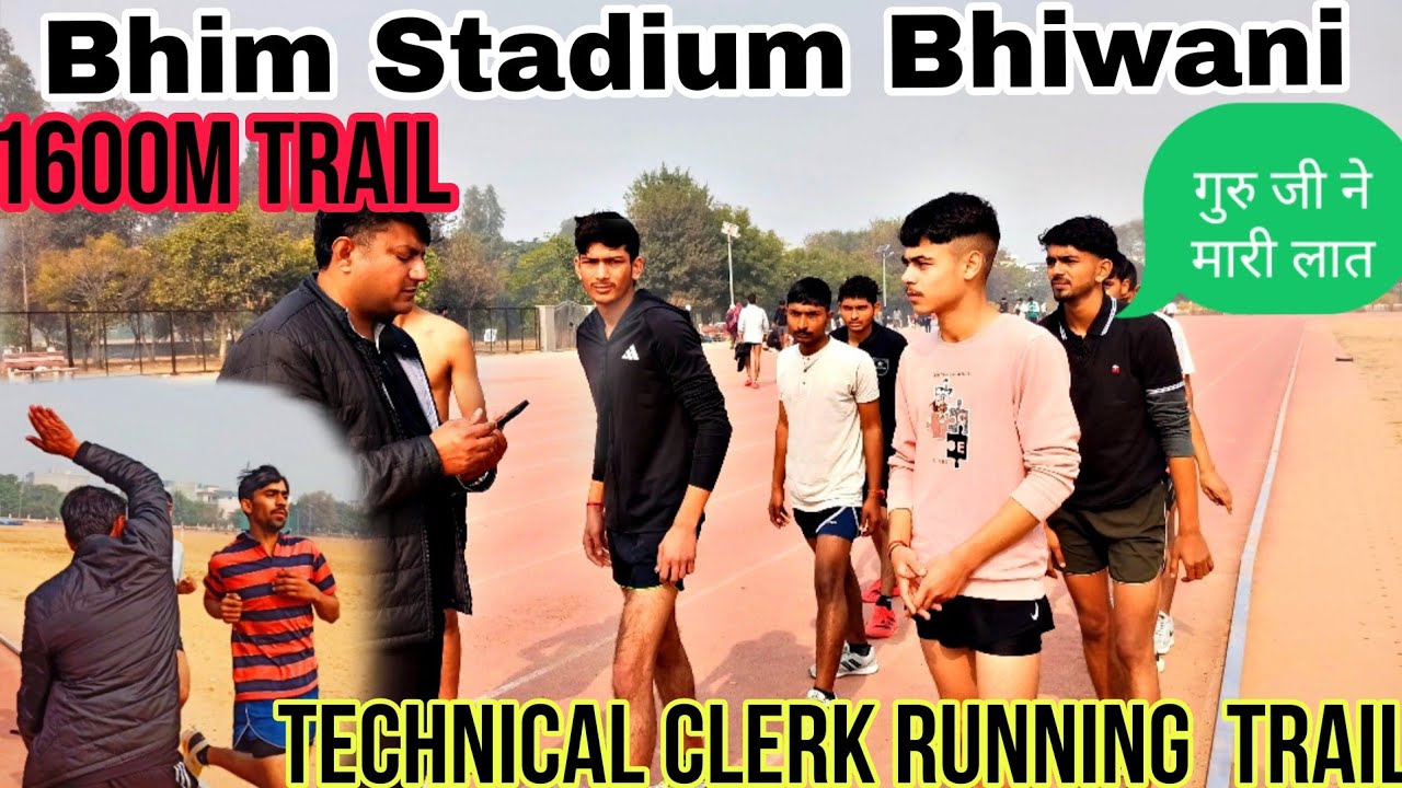 Indian Army AgniVeer Rally Bharti 2026 !! 1600 meter Time Trial Bhim Stadium Bhiwani !