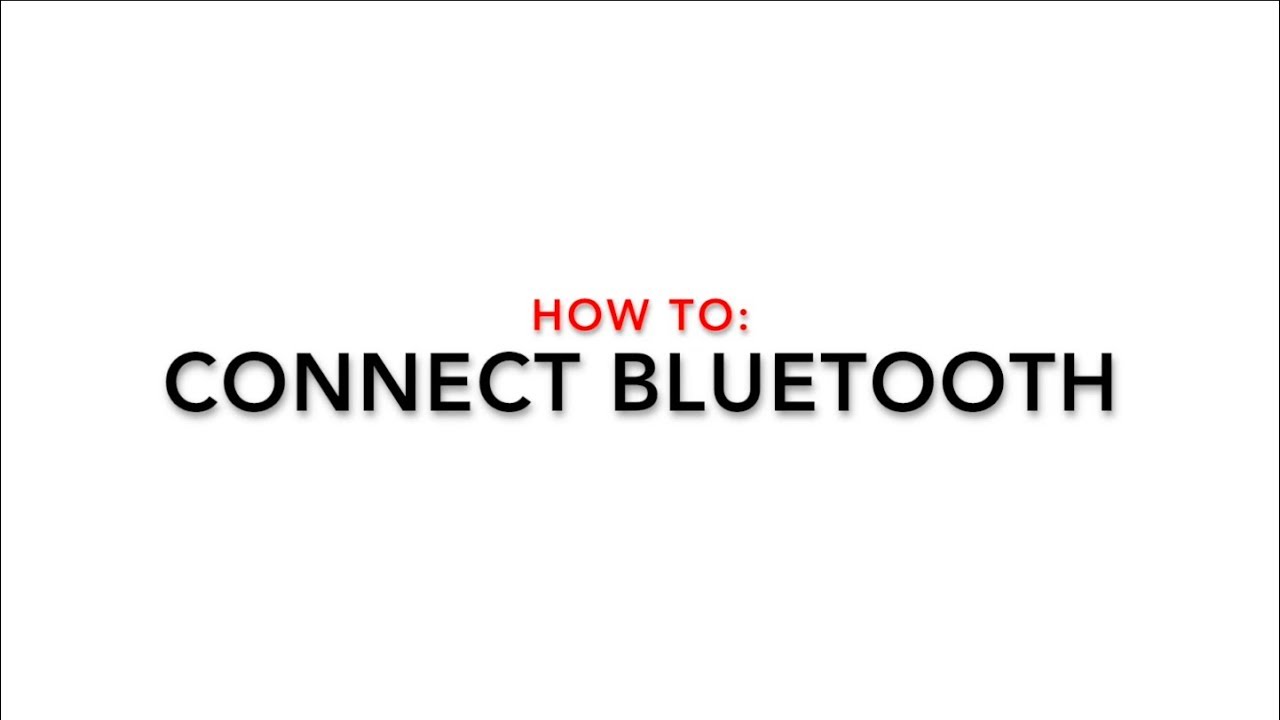 Audi How to: Connect Bluetooth