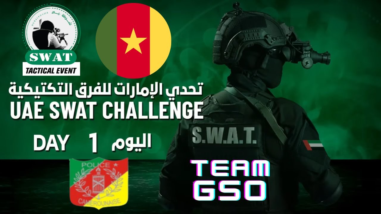 Cameroon, GROUPEMENT SPECIAL OPERATIONS, Day 1, UAE SWAT Challenge 2024