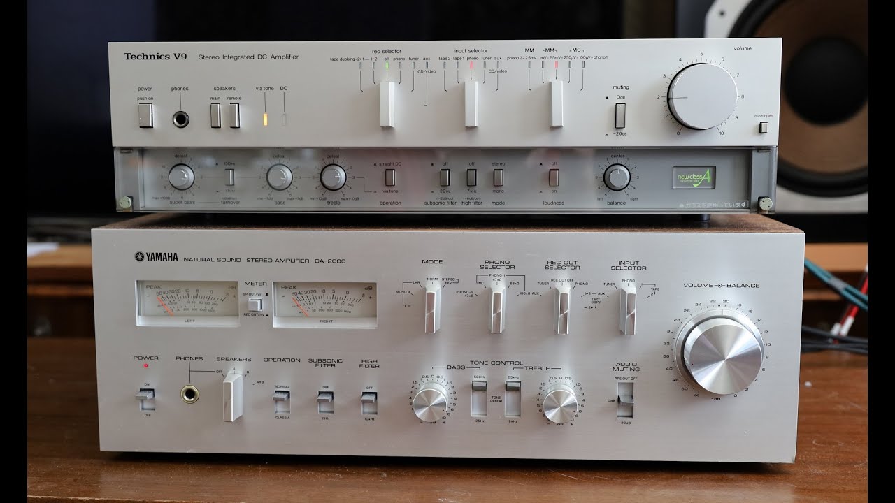 Technics SU-V9 / Yamaha CA-2000 Сравнение