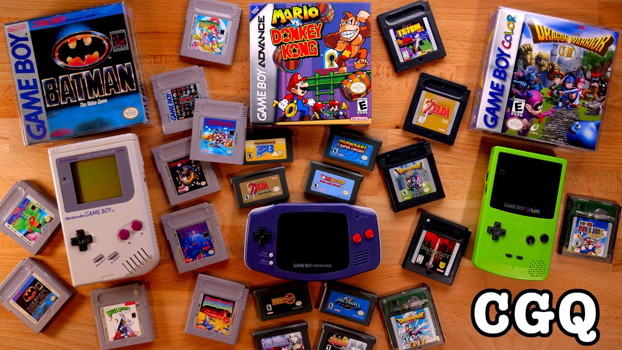 Always Use Protection!  The CGQ GB/GBC/GBA Collection. | CGQ+