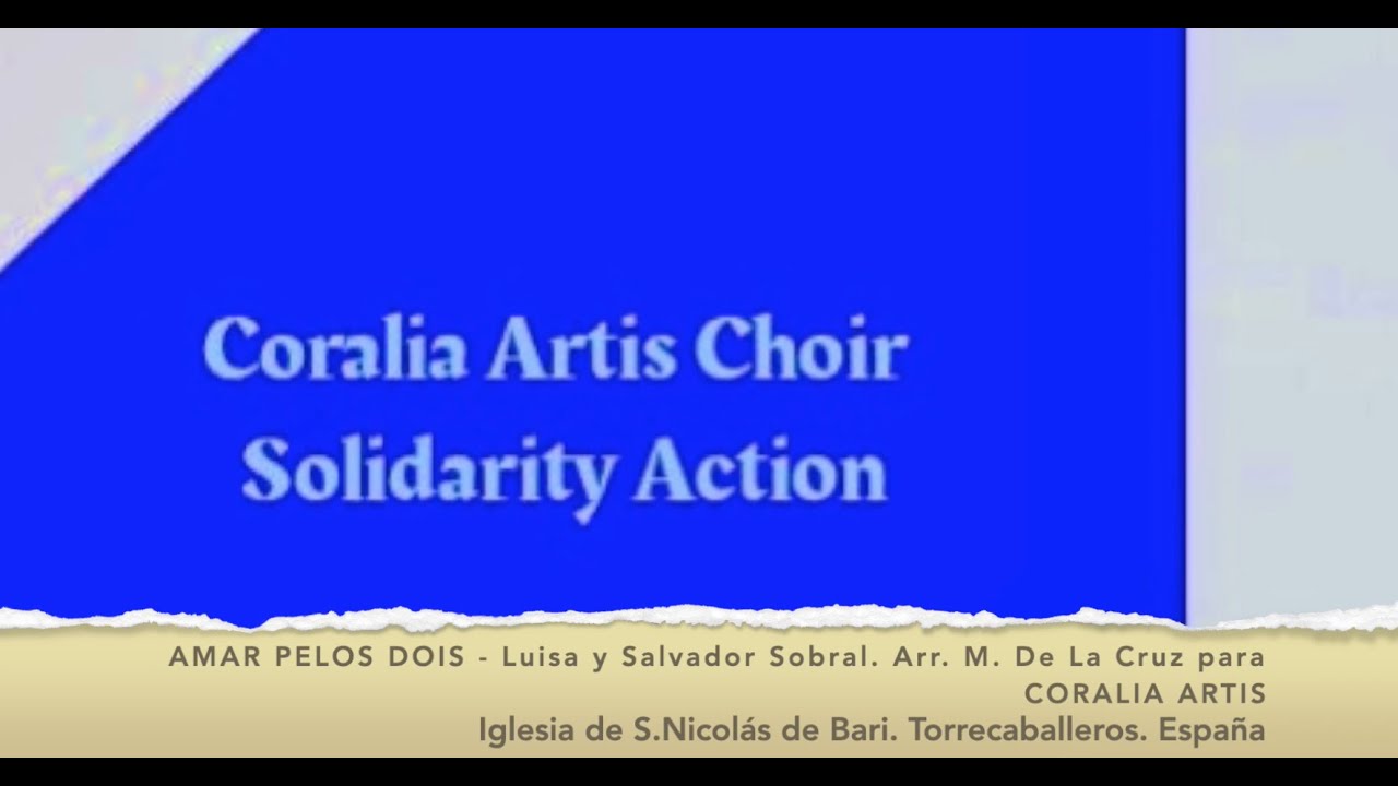 AMAR PELOS DOIS. Luisa y Salvador Sobral