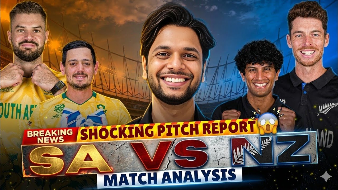 Semifinal 1 : SA vs NZ Match Preview | NZ vs SA Match Predictions T20WC 2026 | SA vs NZ Dream11 Team