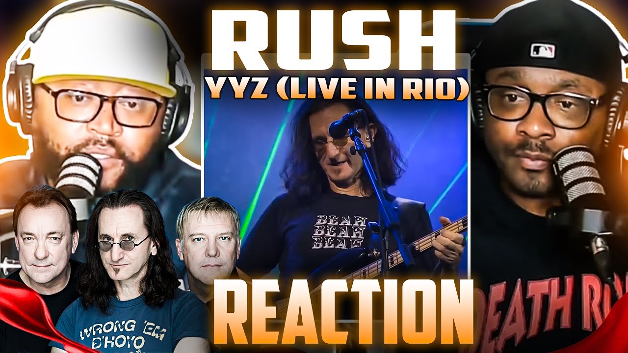 RUSH - YYZ (Live in Rio) | (REACTION) #rush #reaction #trending #brazil