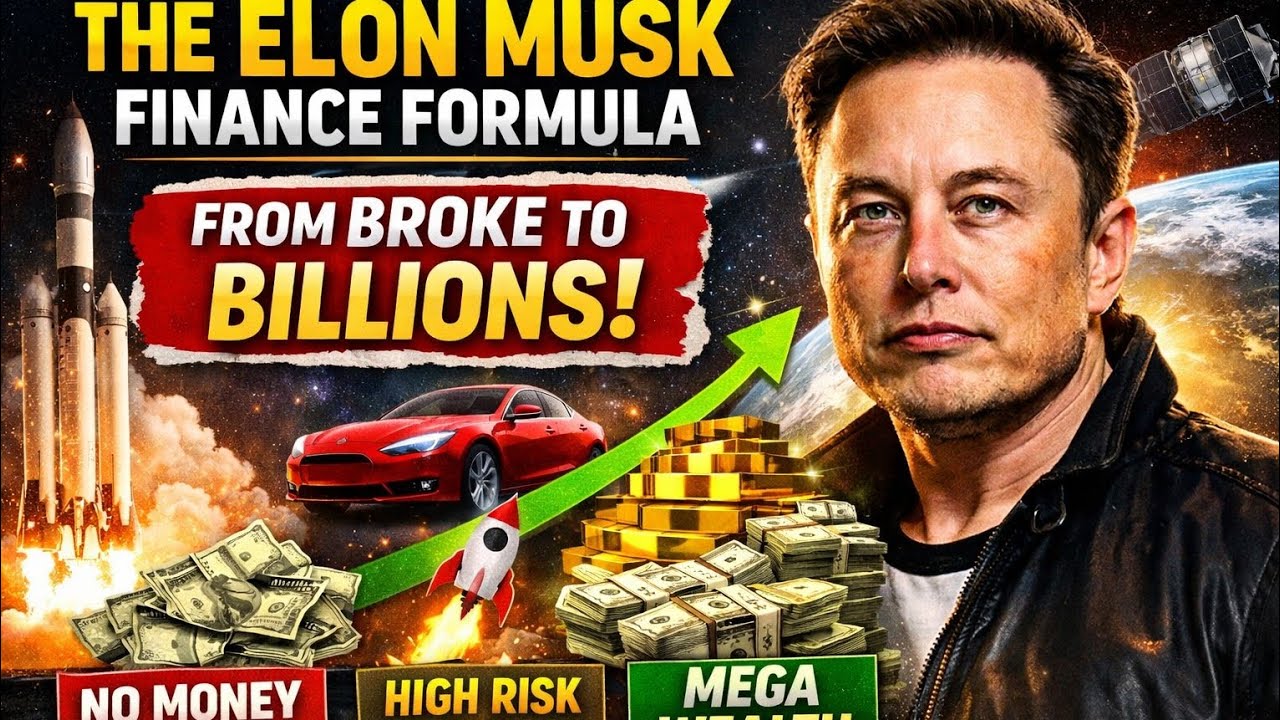 “Elon Musk Reveals His Secret Money Formula | From Broke to Billionaire”