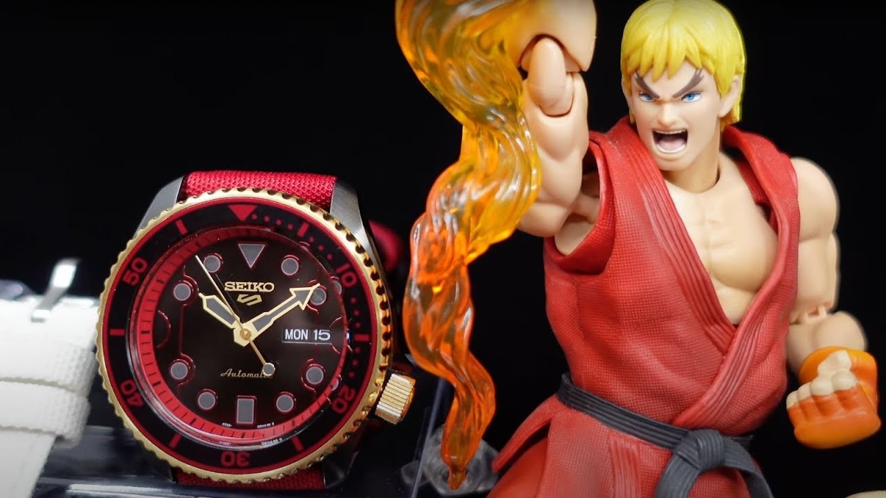 Обзор коллекции Seiko 5 Sports x Street Fighter V!