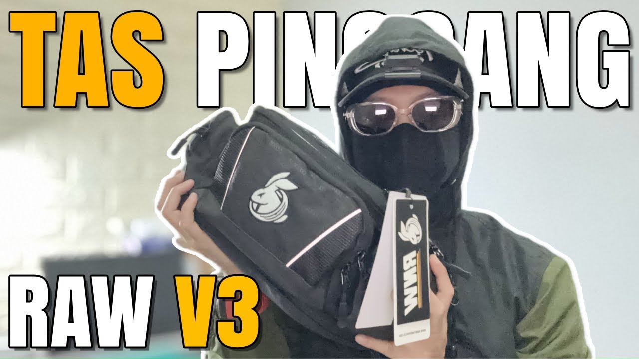 TAS PINGGANG (WAISTBAG) MOTORAN TERBAIK | RABBIT AND WHEELS V3
