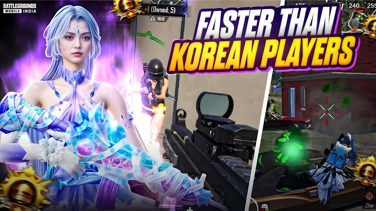 BGMI Rank 1v4 Clutch Gameplay | Noob to Pro Moment 🔥