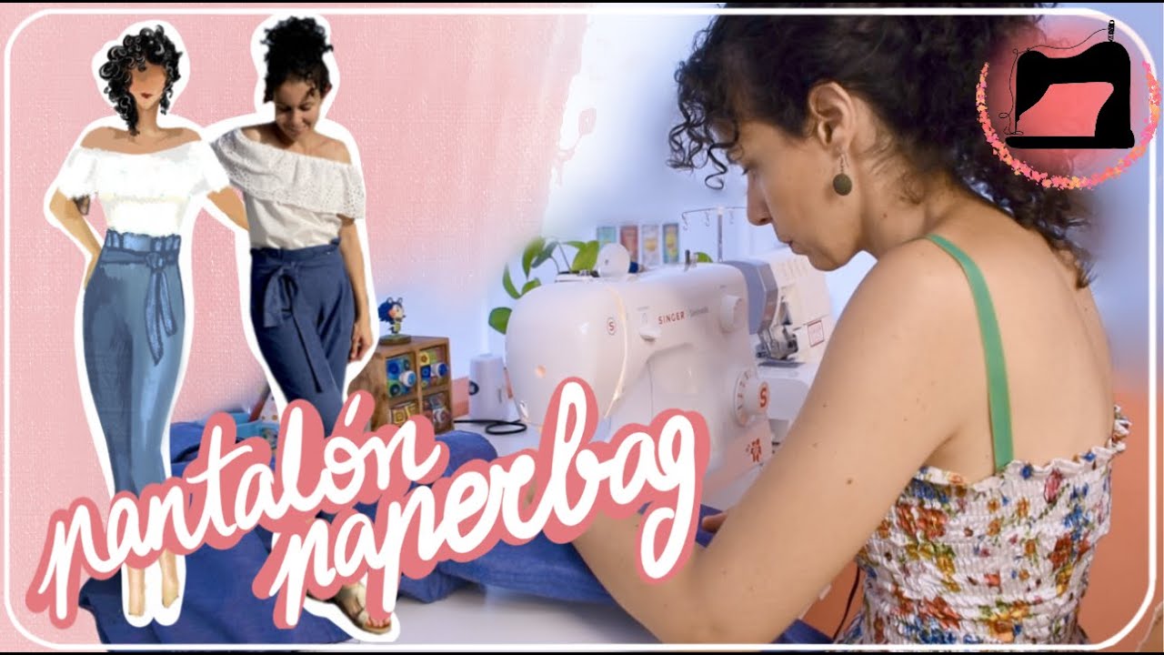 ¡Adios a los pantalones aburridos! Aprende a coser un paperbag con estilo.