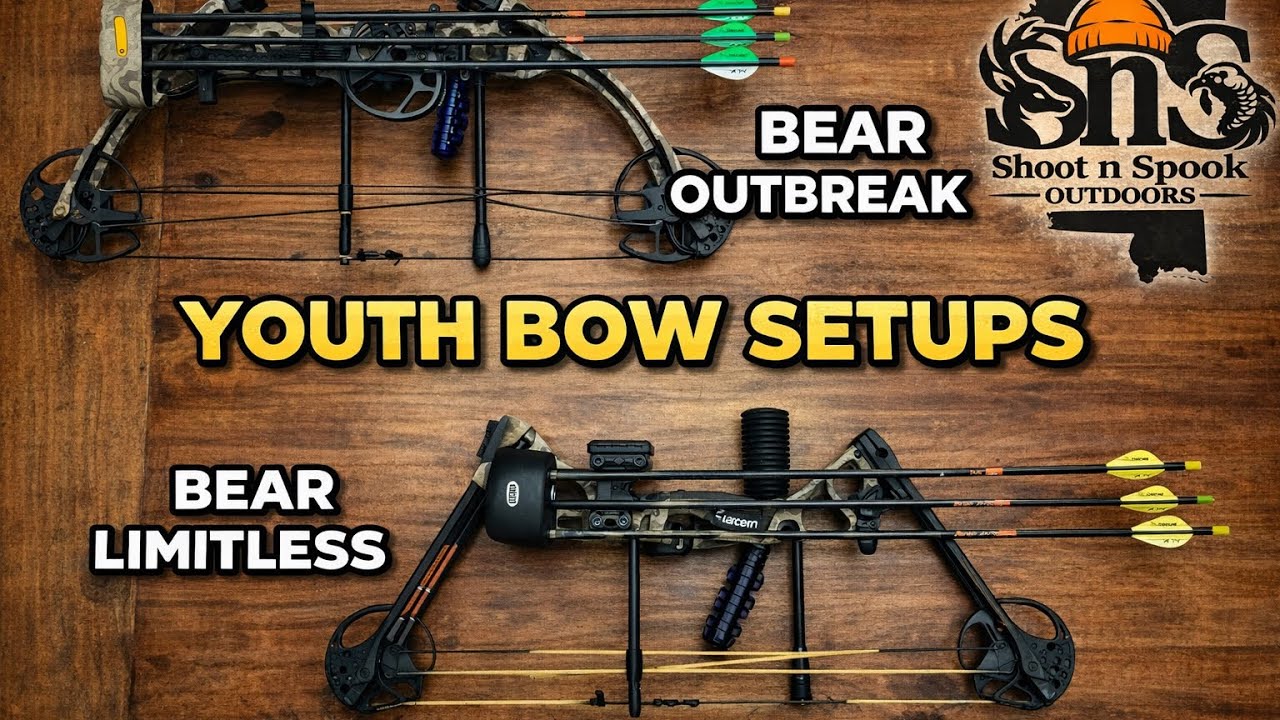 Youth Bow Setup - Bear Limitless & Bear Outbreak