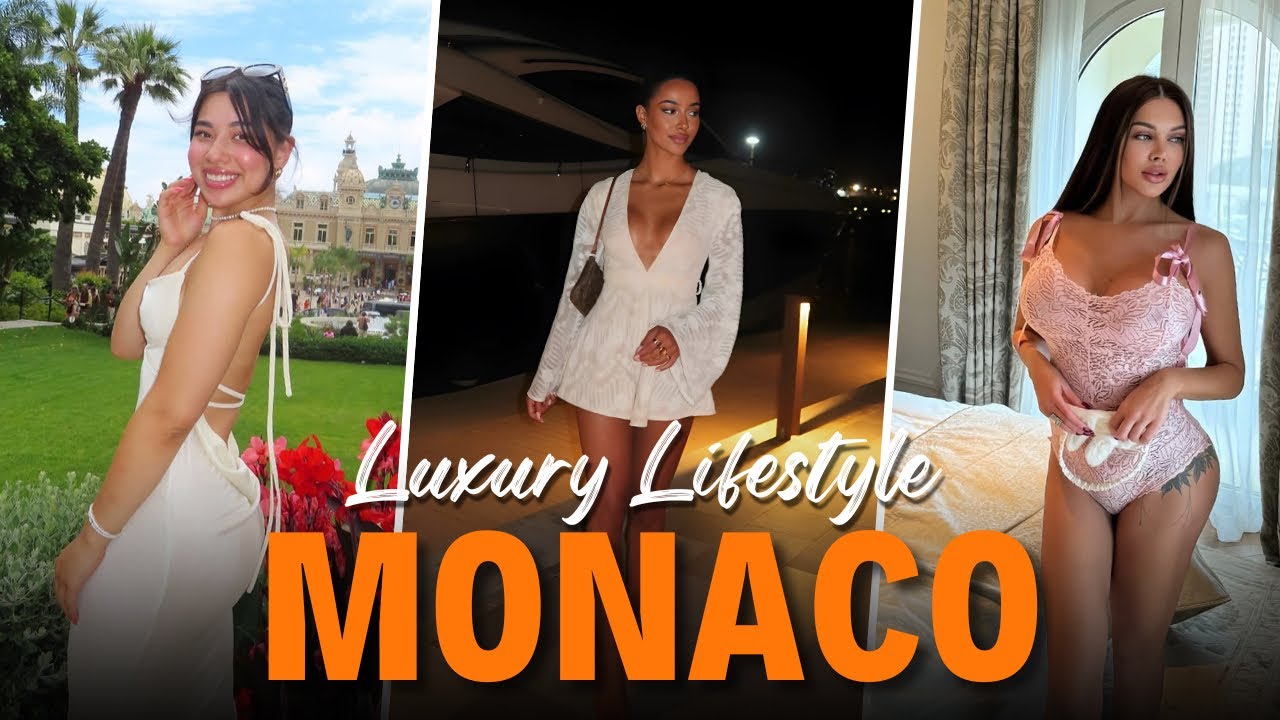 MONACO Billionaire's Luxurious Lifestyle 2026 NIGHTLIFE GLAMOUR RICH LADY & SUPERCARS