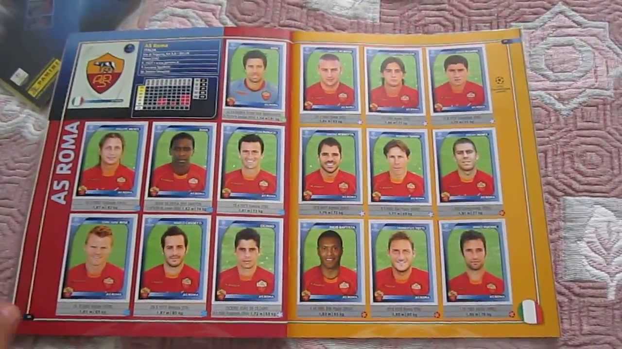 Panini Champions League 2008/2009 (full complete)