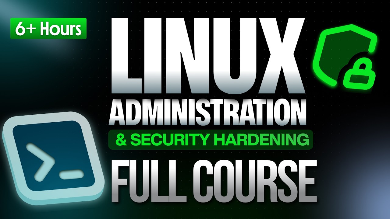 Linux Administration & Security Full Course | Sysadmin & Hardening