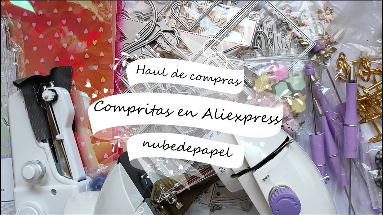 Haul de compras en Aliexpress