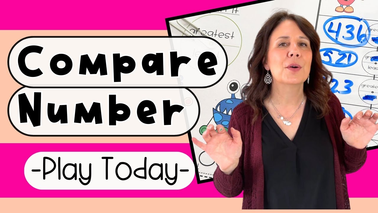 Get Ready for a Fun Math Game in Your Elementary Classroom - Compare Numbers With This Low Prep Game