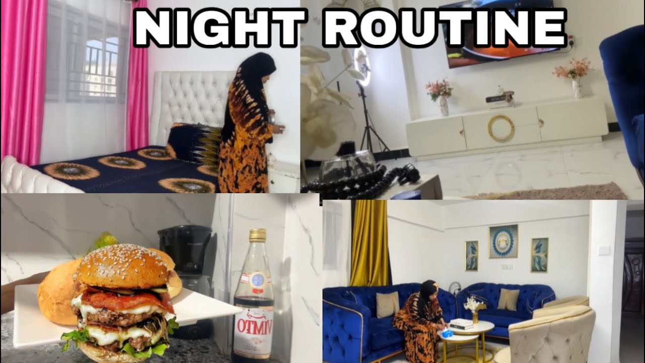 JADWALKEGA HABEENKI NIGHT 🌙 ROUTINE HOME CLEANING 😜😱❣️