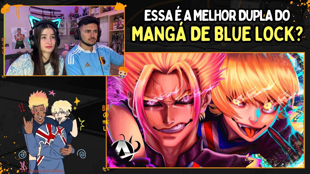 Apenas uma Jogada Perversa -  Charles e Shidou | AniRap (Blue Lock) | Apenas uma Live