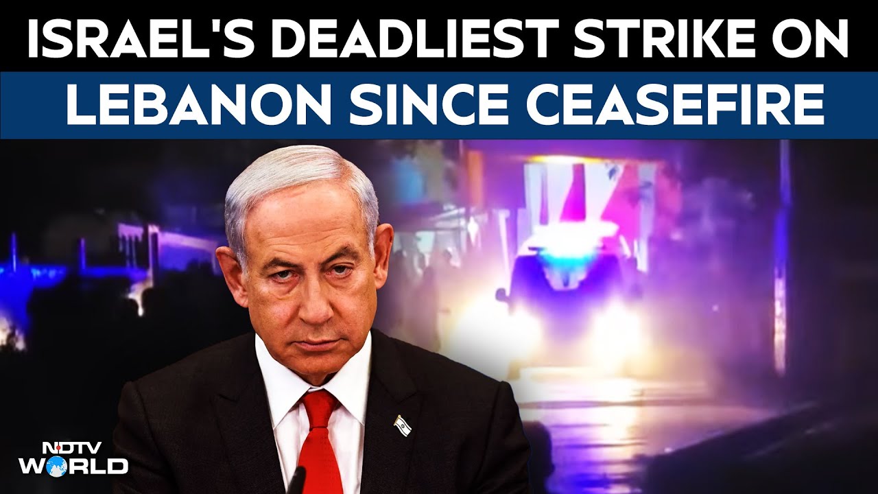 Israel Lebanon News | Israeli Attack Hits Palestinian Camp In South Lebanon