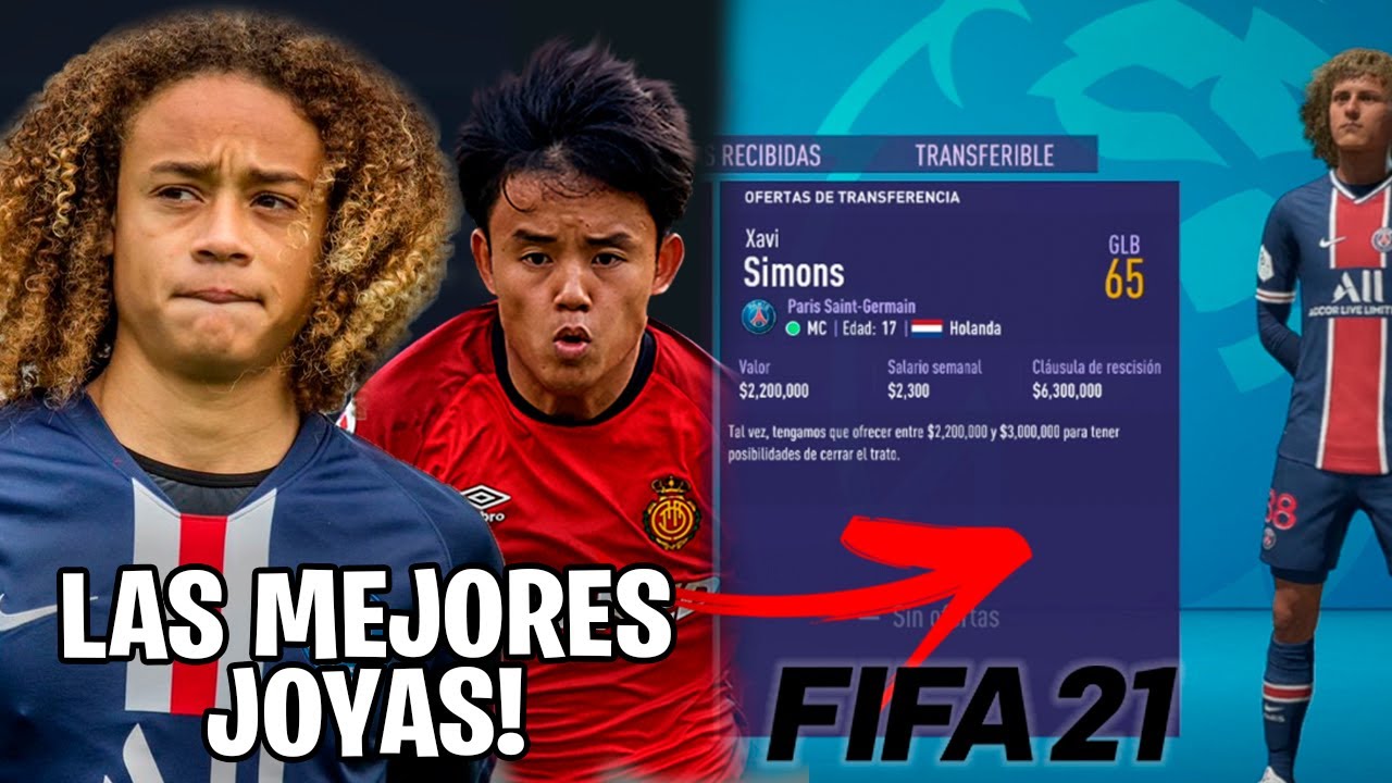 LAS MEJORES JÓVENES PROMESA PARA FIFA 21 | MODO CARRERA | JOYAS DE FIFA 21