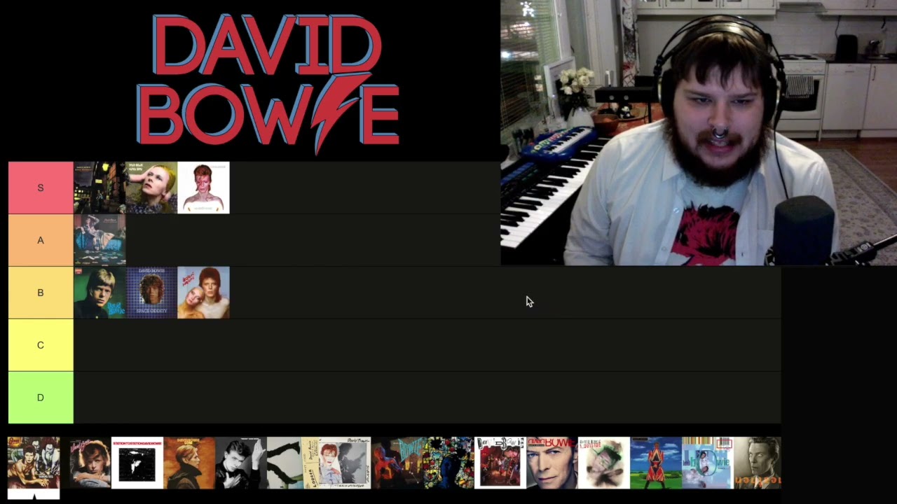 Ranking every David Bowie album!!!